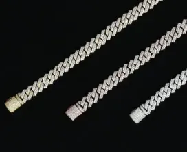 Custom Curb Chain in mixed-tone